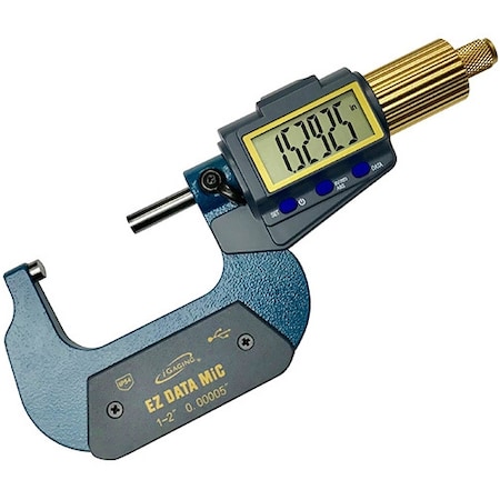 Igaging X-Large Display Electronic Bluetooth Capable Micrometer 1-2"/25-50mm Range, 35-054-U02 35-054-U02